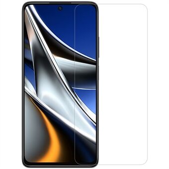 NILLKIN H Anti-oil Tempered Glass Film for Xiaomi Poco X4 Pro 5G, 9H Hardness Anti-glare AGC Glass Screen Protector