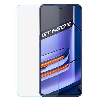 For Realme GT Neo3 Clear Screen Protector 0.3mm Shatter-Proof Oleophobic Coating Tempered Glass Shield Guard