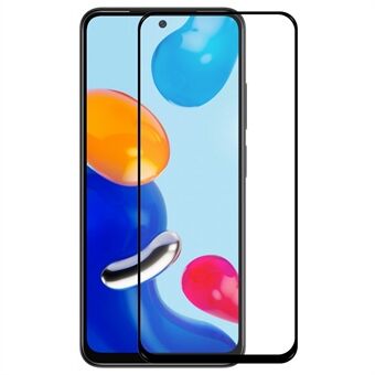 HAT PRINCE 2.5D Arc Edge Screen Film for Xiaomi Redmi Note 11S 4G, 0.26mm Auto Absorption Full Coverage Full Glue 9H Tempered Glass Screen Protector