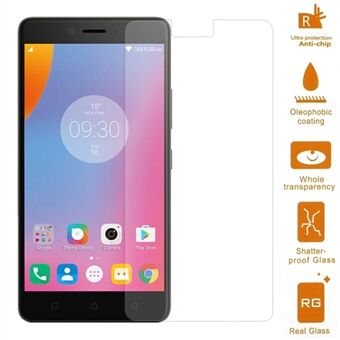 Tempered Glass Screen Protector Film 0.3mm for Lenovo K6 Note (Arc Edge)