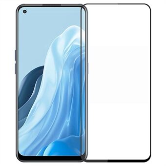 PINWUYO JK Tempered Glass Film Series-2 For Oppo Find X5 Lite/Reno7 5G (Global) Phone Screen Film HD Transparent Full Glue Complete Covering Full Glue Screen Protector