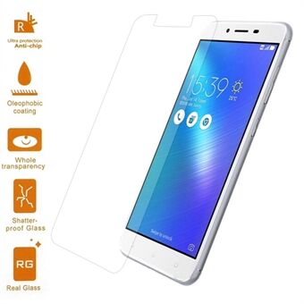 0.3mm Tempered Glass Screen Film Protector for Asus Zenfone 3 Max ZC553KL (Arc Edge)