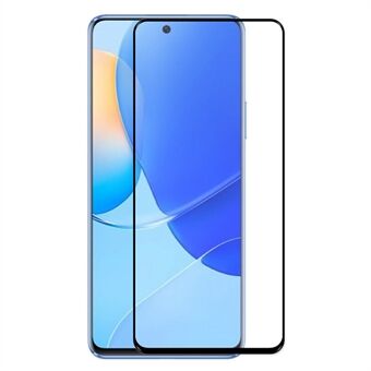 HAT PRINCE Full Coverage Screen Film for Huawei nova 9 SE, HD 0.26mm 2.5D Arc Edge 9H Full Glue Tempered Glass Screen Protector