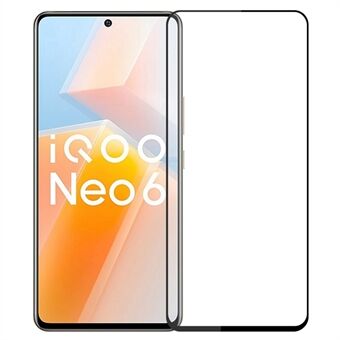 PINWUYO JK Tempered Glass Film Series-2 for vivo iQOO Neo6 Full Coverage Ultra Clear Full Glue Screen Protector