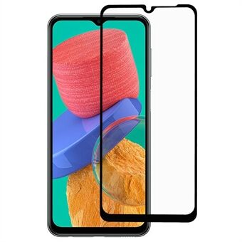 RURIHAI For Samsung Galaxy M33 5G (Global Version)/(India Version) Full Screen Film 2.5D Secondary Hardening Anti-scratch HD Full Glue Tempered Glass Screen Protector