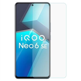 For vivo iQOO Neo6 SE Screen Protector 0.3mm Arc Edges Ultra Clear Anti-stains Tempered Glass Screen Film