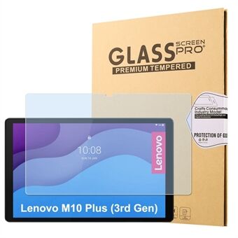 Anti-blue-ray Full Screen Protector for Lenovo Tab M10 Plus (Gen 3), Fingerprint-free Anti-glare Tempered Glass Ultra Clear Screen Film