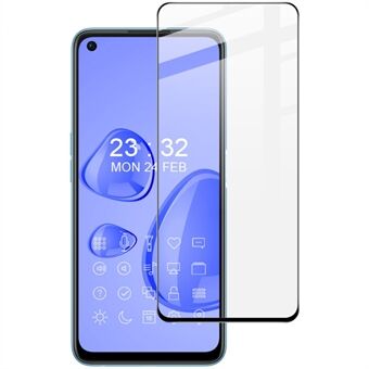 IMAK Pro+ Series Screen Protector for Oppo A96 4G 9H Tempered Glass Screen Protector Full Coverage Full Glue Scratch Resistant Guard Film