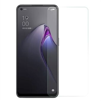 Anti-explosion Tempered Glass Film for Oppo Reno8 5G, 0.3mm Arc Edge High Transparency Screen Protector