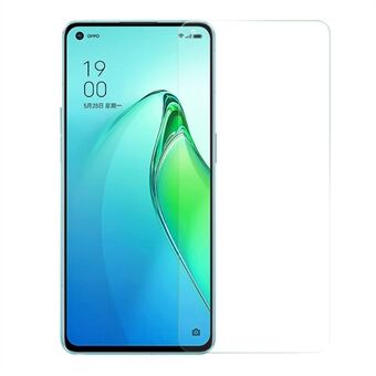 HD Clear Tempered Glass Film for Oppo Reno8 Pro 5G, 0.3mm Arc Edge Shatter-proof Screen Protector