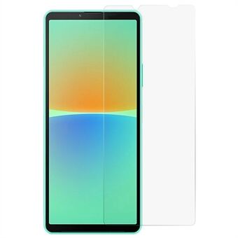 For Sony Xperia 10 IV High Aluminum-silicon Glass High Transparency Screen Protector 2.5D Arc Edges Anti-explosion 9H Film