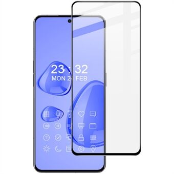 IMAK Pro+ Series for Oppo Reno8 Pro (China) 5G / Reno8 Pro+ 5G Screen Protector Full Coverage Full Glue Anti-Shatter 9H Protection Tempered Glass Clear Film