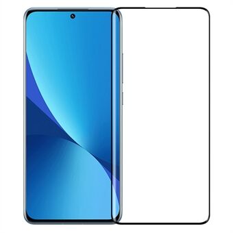 MOFI for Xiaomi 12S Pro 5G / 12S Ultra 5G / 12 Pro 5G / 12 Pro (Dimensity) 5G JK 3D Tempered Glass Film-1 Hot Bending Arc Edge Full Size Full Glue Anti-scratch Tempered Glass HD Screen Protector