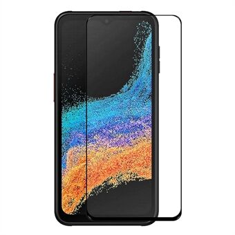 ENKAY HAT PRINCE For Samsung Galaxy Xcover6 Pro 5G Full Glue High Aluminium-silicon Glass Film 2.5D Arc Edge Ultra Clear Full Screen Protector