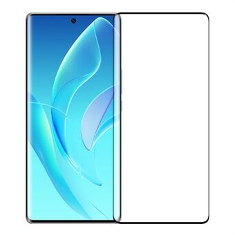 PINWUYO for Honor 80 5G JK 3D Hot Bending Tempered Glass Film-2 Anti-explosion Anti-fingerprint Full Glue HD Tempered Glass Screen Protector