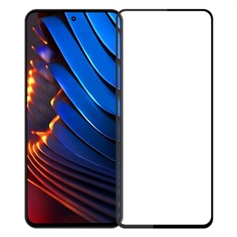 MOFI JK Tempered Glass Film Series-1 for Xiaomi Poco X5 Pro Anti-fingerprint Screen Protector High Aluminum-silicon Glass Full Coverage Full Glue Clear Film