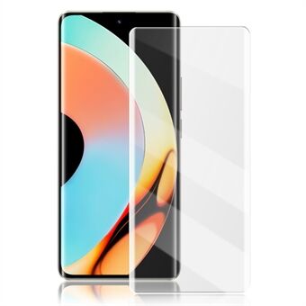 MOCOLO For Realme 10 Pro+ 5G Super Clear Tempered Glass Film UV Liquid 3D Curved Full Covering Screen Protector