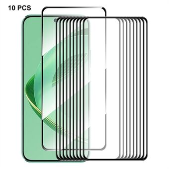 ENKAY HAT PRINCE 10PCS Silk Printing Screen Film for Huawei nova 11 9H 2.5D 0.26mm High Aluminium-silicon Glass Screen Protector