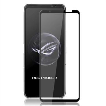 MOCOLO For Asus ROG Phone 7 5G Full Screen Protector Full Glue Silk Printing Tempered Glass Film - Black