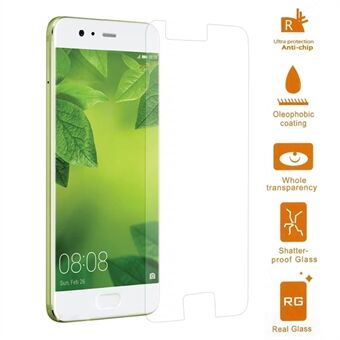 For Huawei P10 Mobile Phone Tempered Glass Screen Protector Film 0.3mm (Arc Edge)