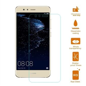 For Huawei P10 Lite Mobile Tempered Glass Screen Film Protector 0.3mm (Arc Edge)