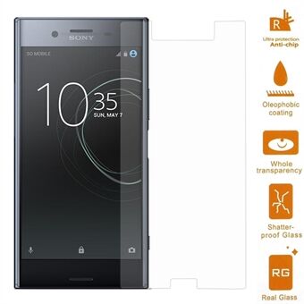 0.3mm Tempered Glass Screen Protector Arc Edge for Sony Xperia XZ Premium