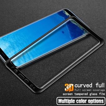 IMAK 3D Curved Complete Covering Tempered Glass Screen Guard Film for Samsung Galaxy S8+ SM-G955