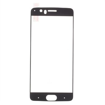 Full Size Silk Print Tempered Glass Screen Protector Film for OnePlus 5 - Black