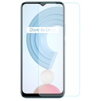 AMORUS High Aluminum-silicon Glass Film for Realme C21Y, 2.5D Arc Edge Anti-abrasion Explosion-proof Screen Protector