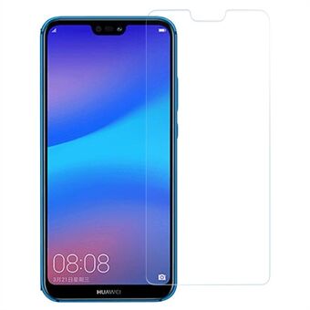 AMORUS For Huawei P20 Lite (2018) 2.5D Arc Edge High Aluminum-silicon Glass Film Shatter-proof HD Clear Screen Protector