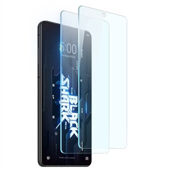 NORTHJO 2Pcs/Set Screen Protector for Xiaomi Black Shark 5 Pro, 0.3mm 2.5D 9H Hardness Tempered Glass Film