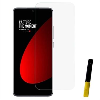 For Xiaomi 12S Pro 5G  /  12 Pro (Dimensity) 5G  /  12 Pro 5G Anti-explosion Tempered Glass Screen Protector UV Liquid Adhesive Light Installation Kit Phone Case Friendly Full Covering Full Glue Arc Edge Screen Film