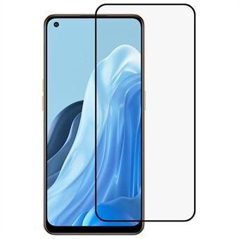 Sensitive-Touch Tempered Glass Film For Oppo Reno 7A 5G, Full Glue Full Coverage HD Silk Printing Phone Screen Protector