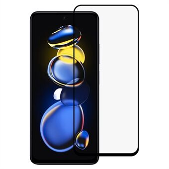 HD Phone Screen Protector for Xiaomi Redmi Note 11T Pro 5G / Note 11T Pro+ 5G / Poco X4 GT 5G, Silk Printing Full Coverage Full Glue Tempered Glass Film