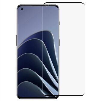 For OnePlus 9 Pro / 10 Pro 5G 3D Curved Clear Screen Protector, Full Covering Side Glue Tempered Glass Protective Film