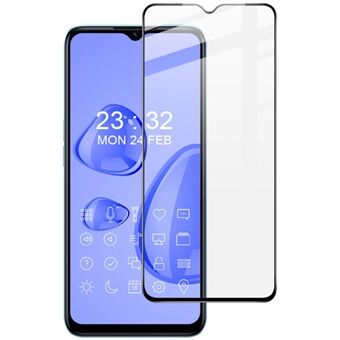 IMAK Pro+ Series for Oppo A97 5G Full Coverage Screen Protector Full Glue HD Clear Explosion-proof Tempered Glass Film