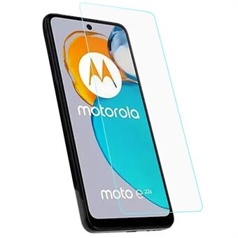 Anti-scratch Screen Protector For Motorola Moto E22s 4G Arc Edge Anti-oil Tempered Glass Ultra Clear Film