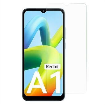 For Xiaomi Redmi A1 4G Anti-explosion Screen Protector 0.3mm Arc Edge Ultra Clear Scratch-resistant Tempered Glass Film