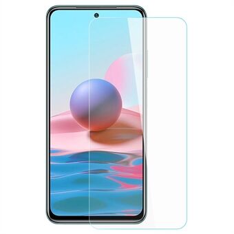 AMORUS For Xiaomi Poco M5s 4G / Redmi Note 10 4G / Note 10S 4G 2.5D Arc Edge 9H High Aluminum-silicon Glass Screen Protector Phone Front Screen Anti-explosion Film