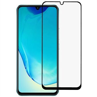 RURIHAI Full Screen Protector for vivo V25 5G, 2.5D 0.26mm Secondary Hardening Full Glue Ultra Clear High Aluminum-silicon Glass Film