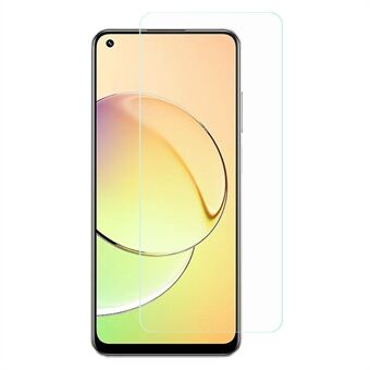 For Realme 10 4G Tempered Glass Screen Protector Ultra-Thin Clear 0.3mm Arc Edge Anti-explosion Protective Film