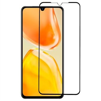 Silk Printing Full Glue Tempered Glass Film for vivo X80 Lite 5G, Anti-explosion HD Clear Full Screen Protector