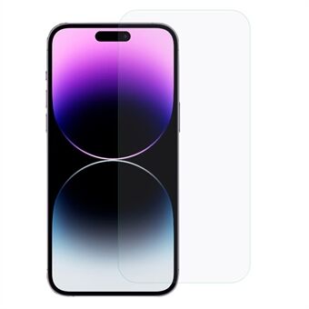 RURIHAI for iPhone 14 Pro Ultra Clear Full Glue Screen Protector Dustproof Anti-Scratch Full Coverage Tempered Glass Film with Fast Installation Tool