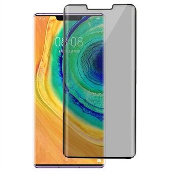 RURIHAI For Huawei Mate 30 Pro 4G / 5G 28 Degree Privacy Screen Protector 3D Curved Tempered Glass Film