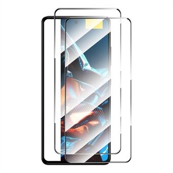 ENKAY HAT PRINCE 2Pcs for Xiaomi Poco X5 5G / Redmi Note 12 5G / Note 12 5G (China) 0.26mm 9H 2.5D Tempered Glass Film Full Glue Full Screen Protector