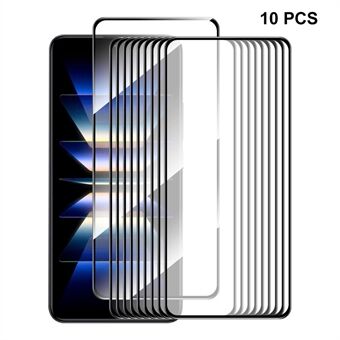 ENKAY HAT PRINCE 10Pcs High Aluminium-silicon Glass Film for Xiaomi Redmi K60 Pro 5G / K60 5G , Silk Printing 0.26mm 9H 2.5D Screen Protector