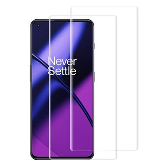 RURIHAI 2Pcs / Set For OnePlus 9 Pro 5G / 10 Pro 5G / Oppo Find X5 Pro 5G / Reno9 5G / Reno9 Pro 5G / Reno9 Pro+ 5G / A1 Pro 5G Tempered Glass Film (Fingerprint Unlock)