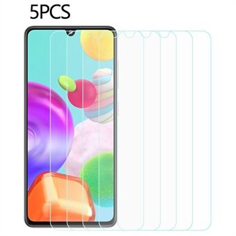 5Pcs / Pack For Samsung Galaxy A41 (Global Version) Screen Protector 2.5D Tempered Glass 0.3mm Clear Film