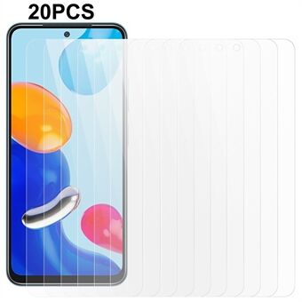 20Pcs / Set For Xiaomi Redmi Note 11 4G (Qualcomm) / Note 11S 4G Phone Screen Protector 0.3mm 2.5D Tempered Glass Film