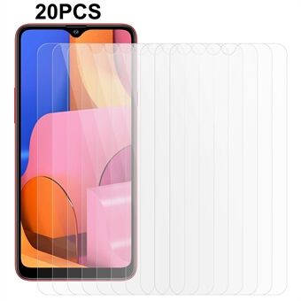 20Pcs / Set For Samsung Galaxy A20s Tempered Glass Screen Protector 0.3mm 2.5D Anti-scratch Screen Film